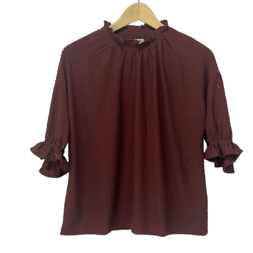 NWT Madewell Oversized Blouse Women Size XS